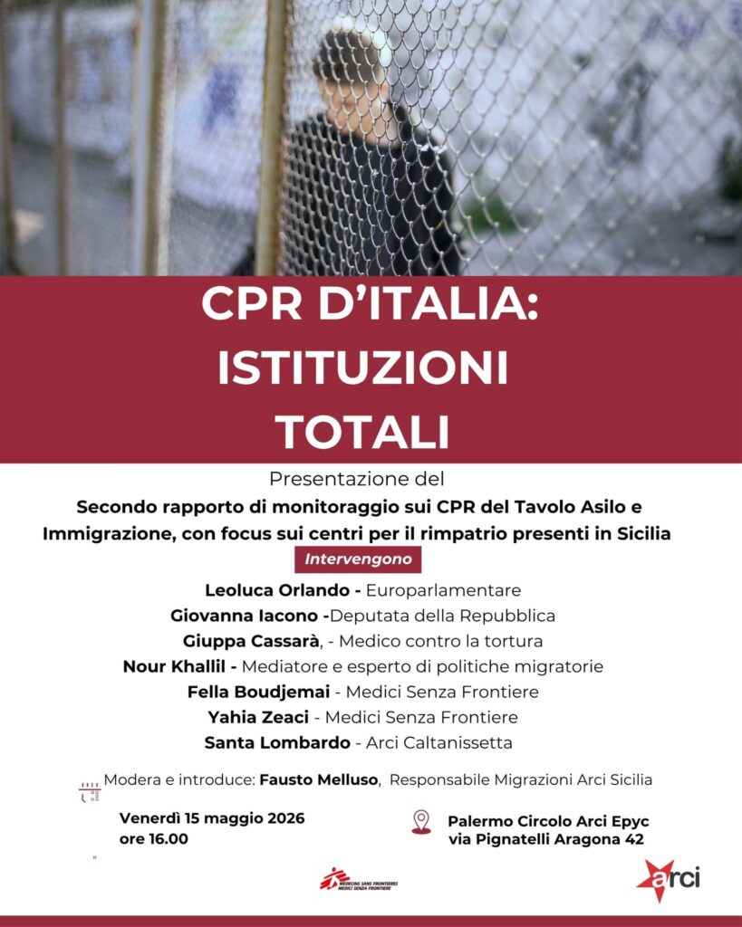 Locandina presentazione rapporto CPR